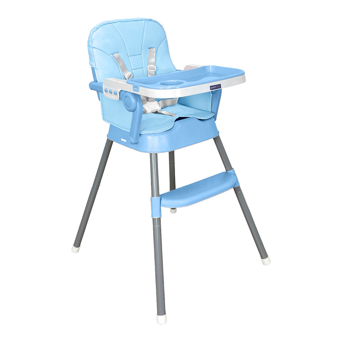 Silla Comedor 3 en 1 bebé America Happy Baby Azul