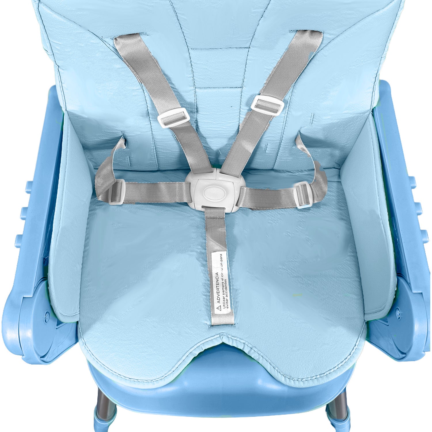 Silla Comedor 3 en 1 bebé America Happy Baby Azul