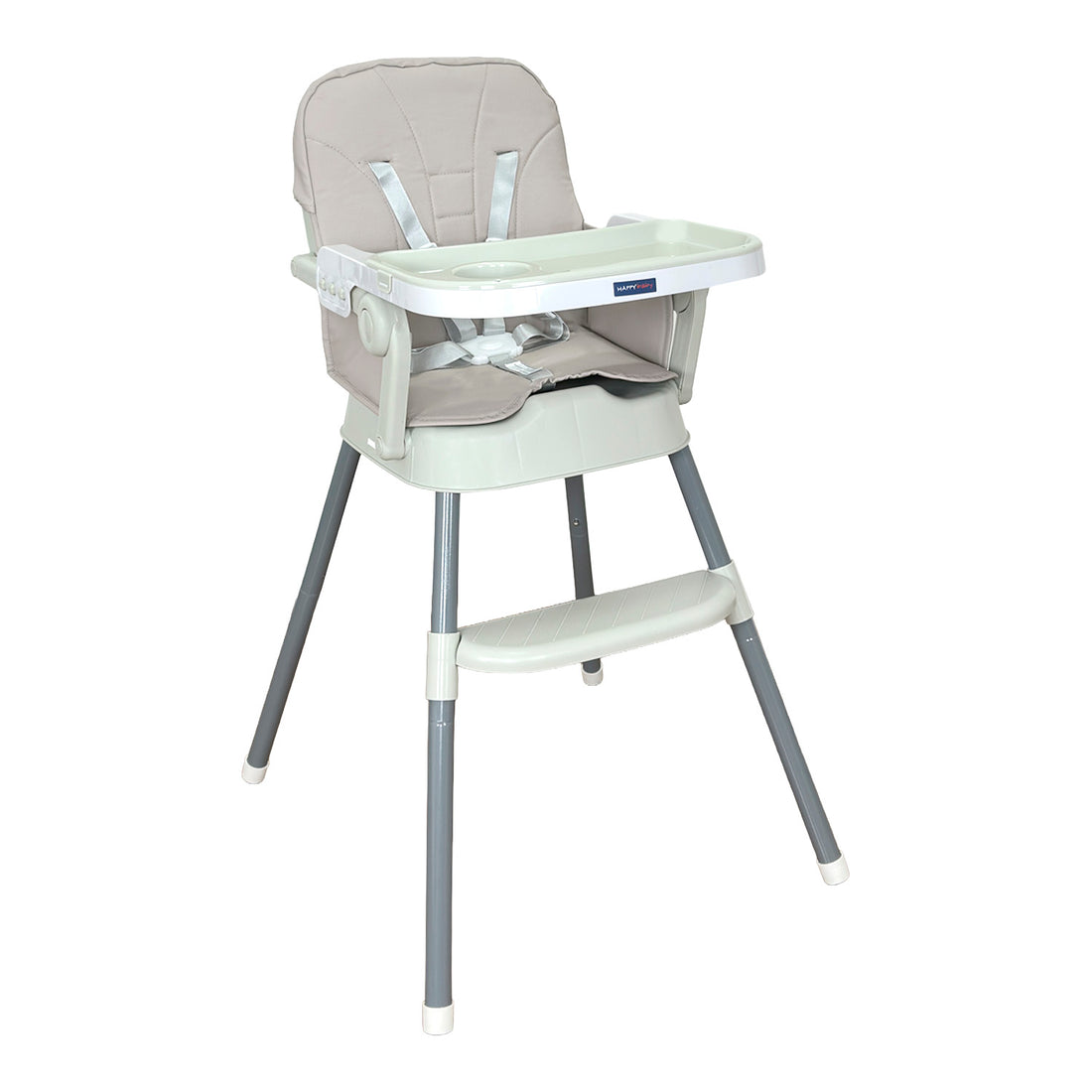 Silla Comedor 3 en 1 bebé America Happy Baby Beige
