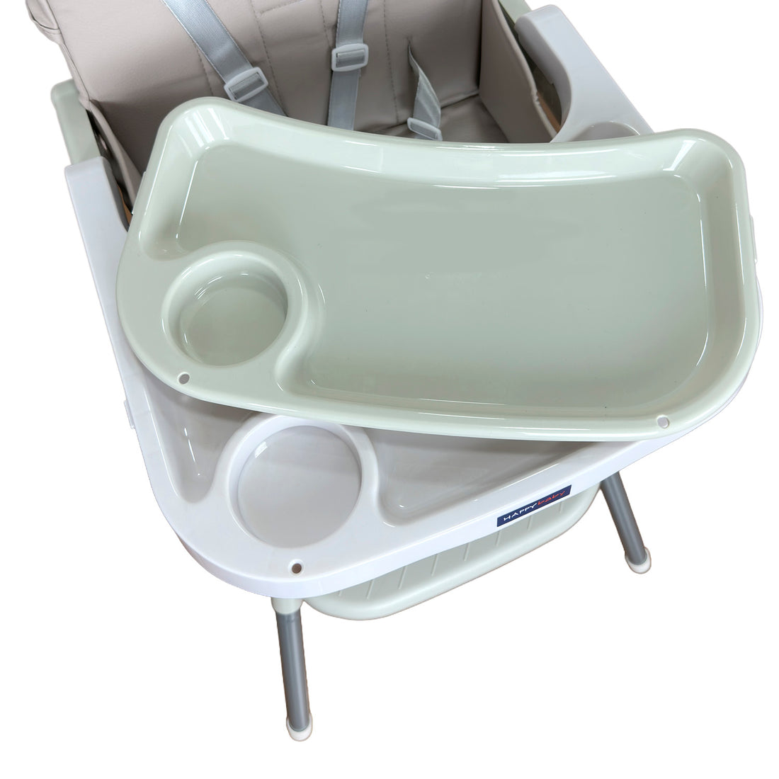 Silla Comedor 3 en 1 bebé America Happy Baby Beige