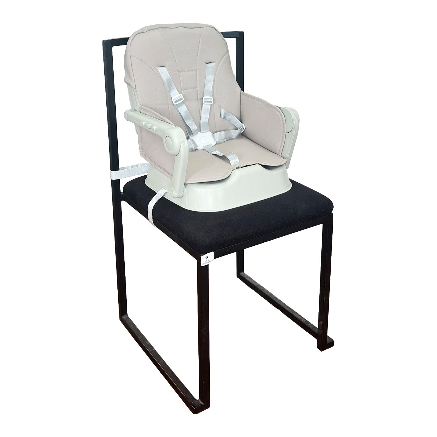 Silla Comedor 3 en 1 bebé America Happy Baby Beige