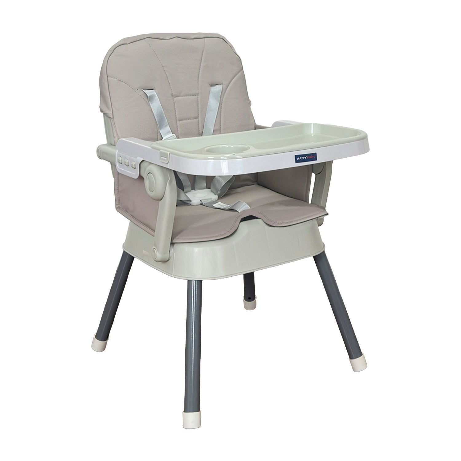 Silla Comedor 3 en 1 bebé America Happy Baby Beige