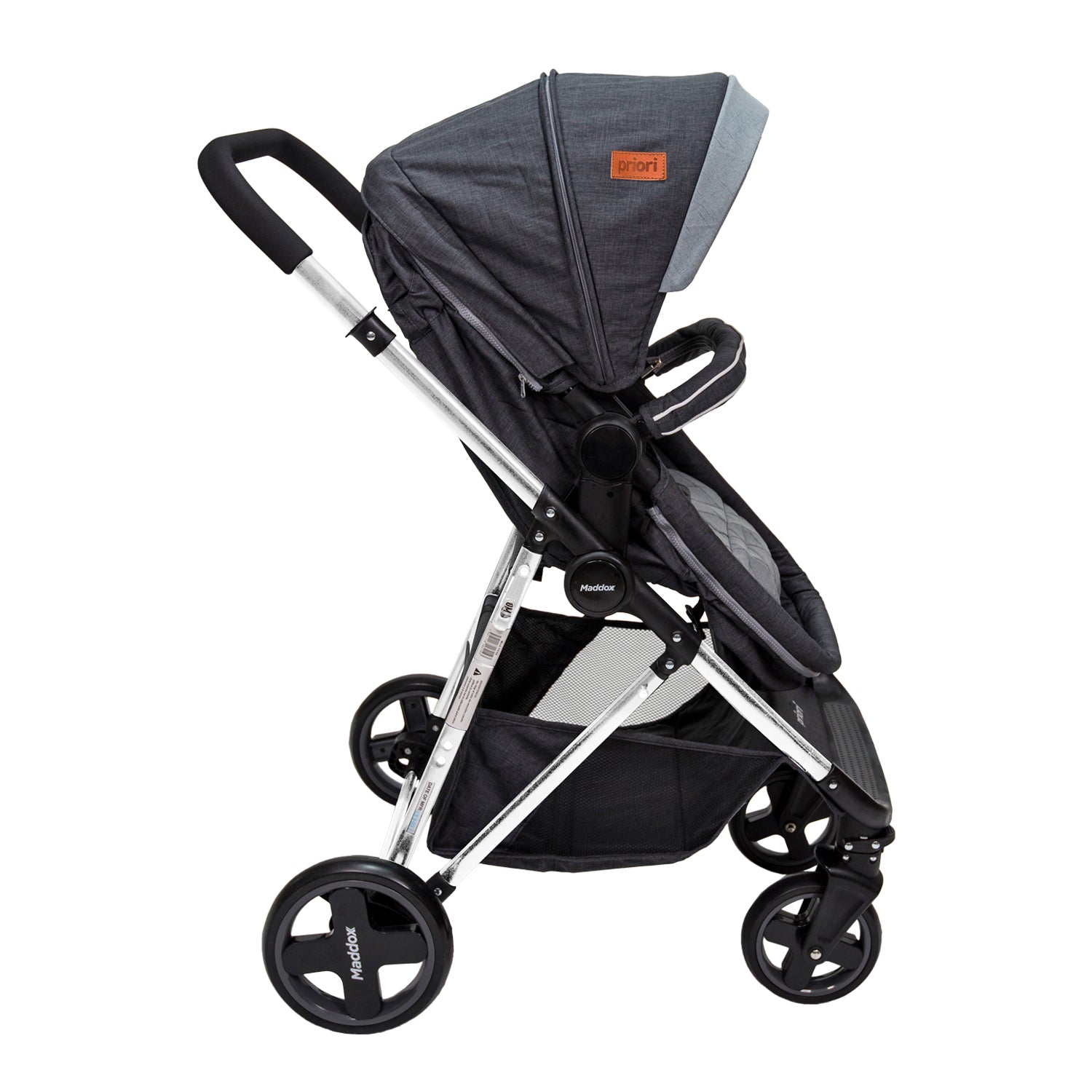 Coche Bebe Maddox 4en1 Priori Negro
