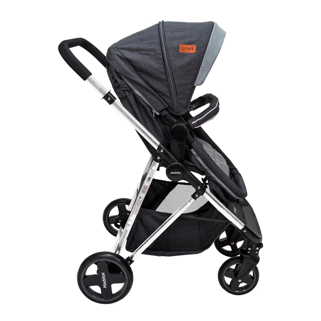 Coche Bebe Maddox 4en1 Priori Negro