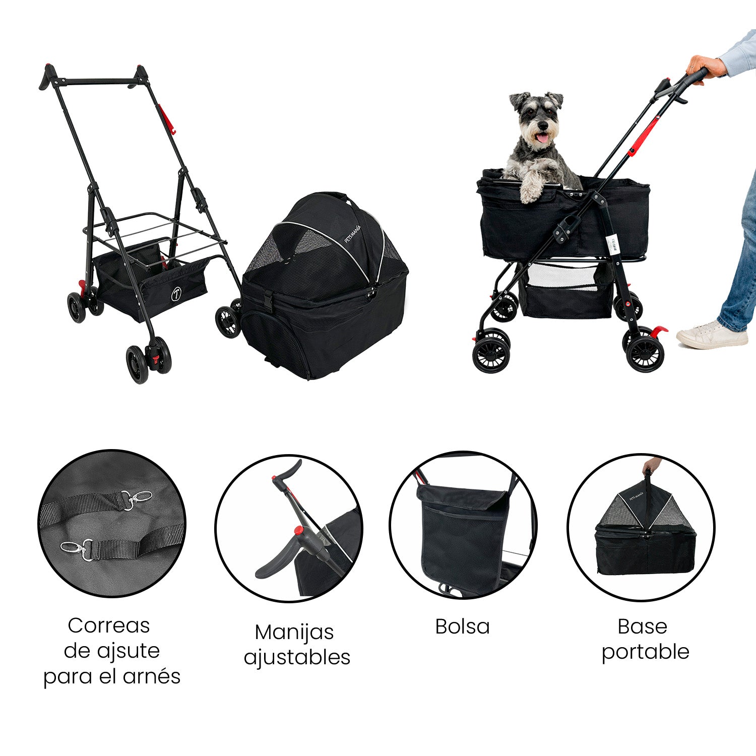 Coche Para Mascotas Rufus Petsmania