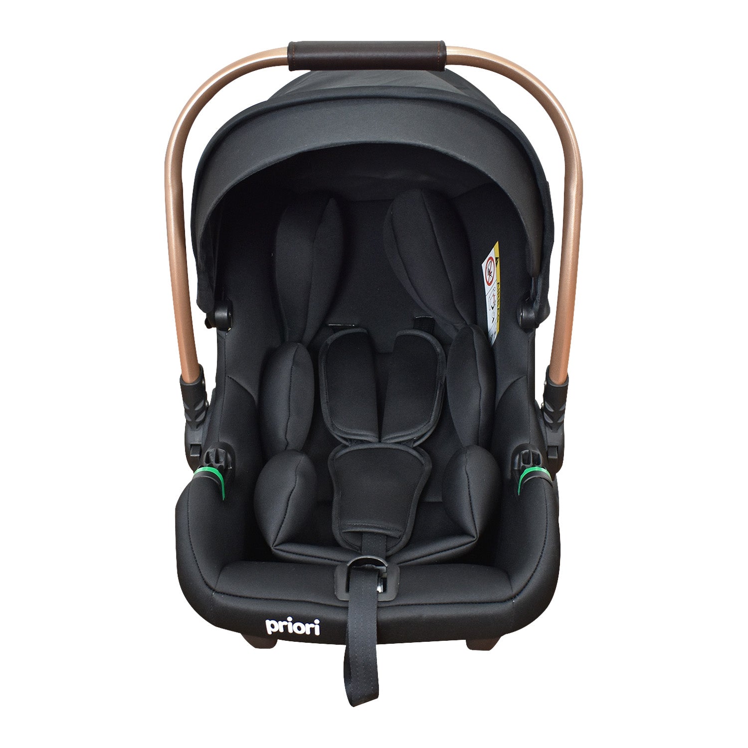 Coche Bebe 4 en 1 Travel System Cris Priori Negro