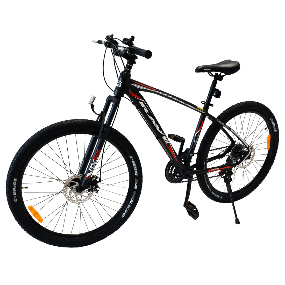 Bicicleta Rave Negro MTB Aro 27.5" de 21 Velocidades