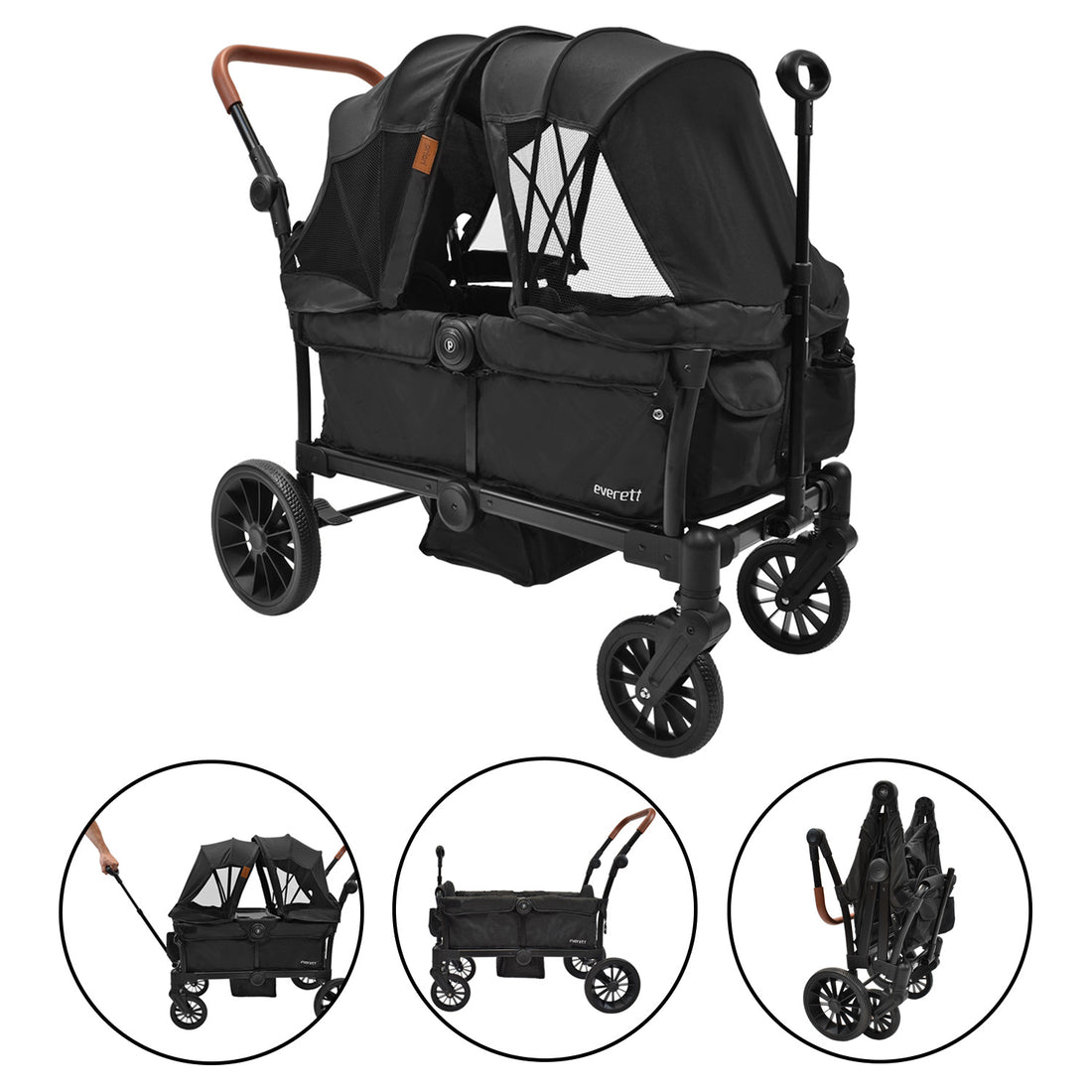 Coche Wagon Doble Priori negro