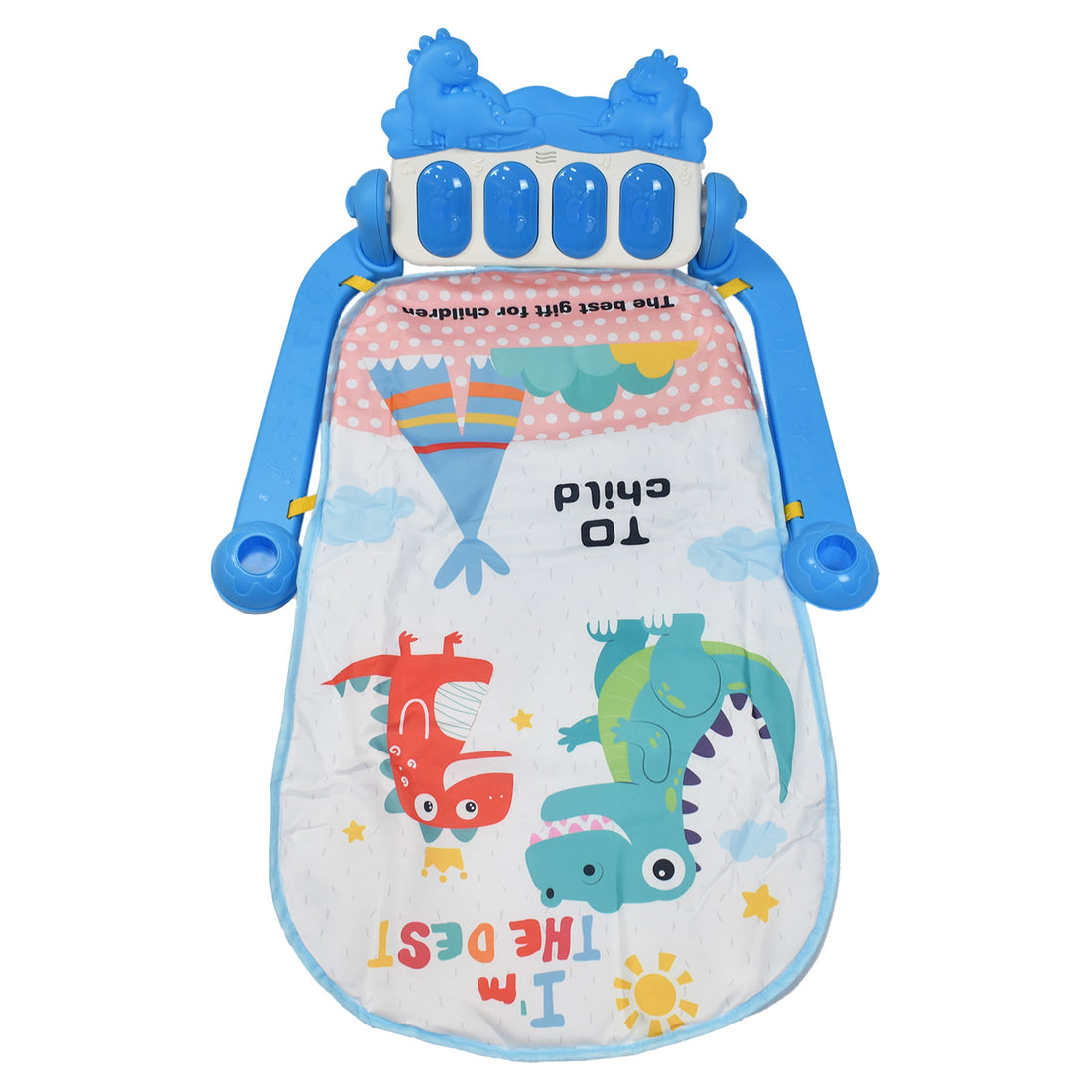 Gimnasio Interactivo 2 en 1 Azul Mami Love MM2349