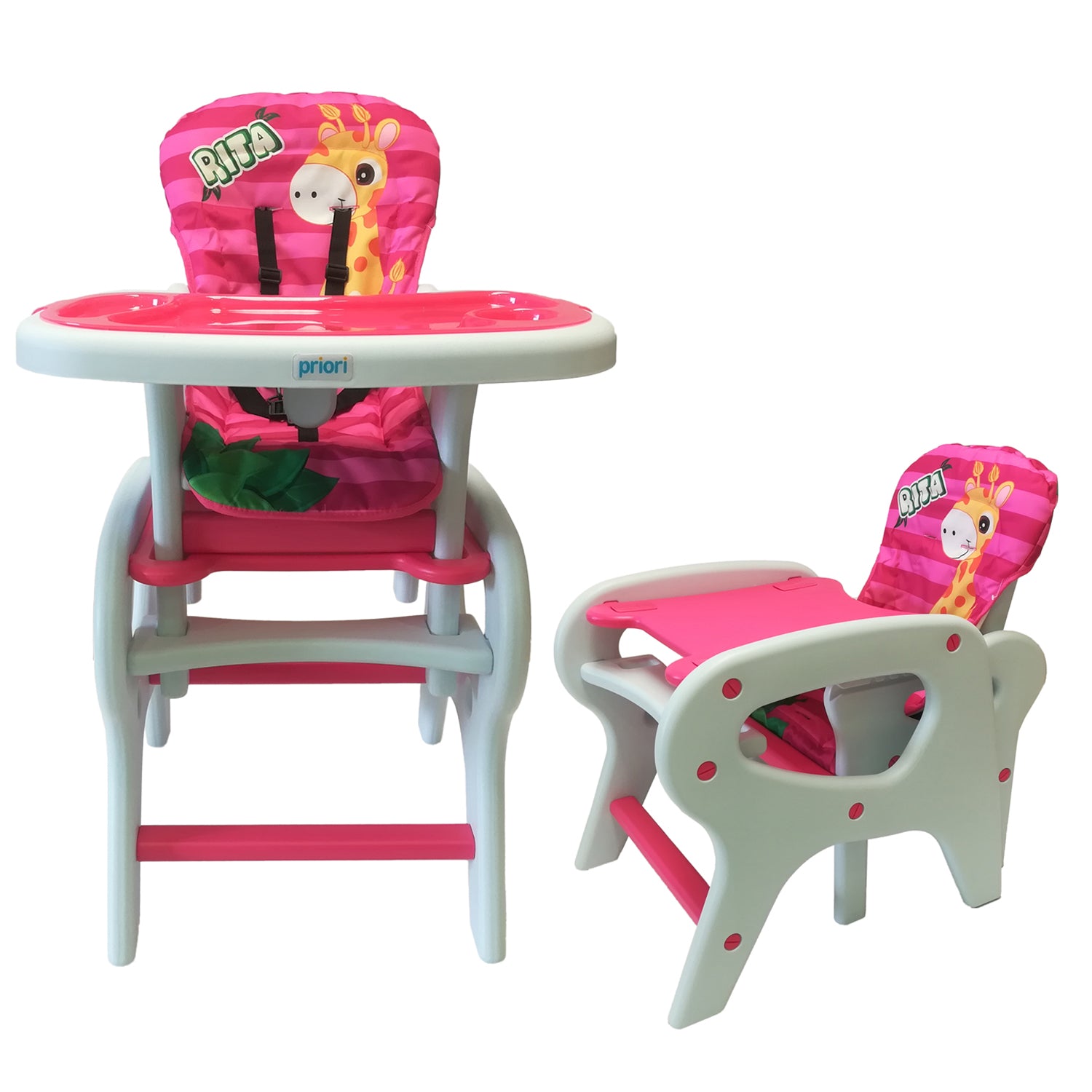 Comedor Bebe Escritorio Priori Rosa PCM10 Rita