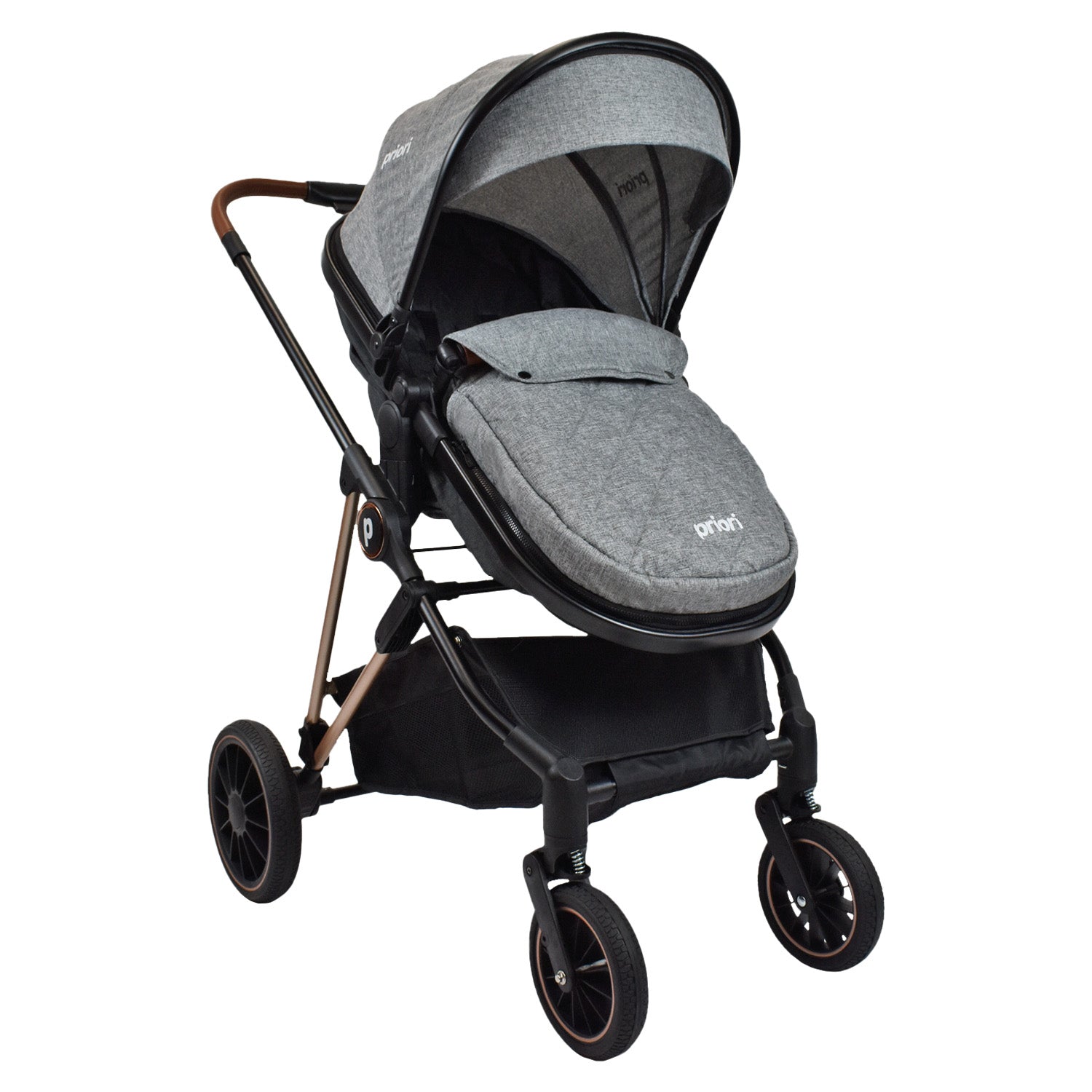 Coche Bebé Moises Priori Ana Gris