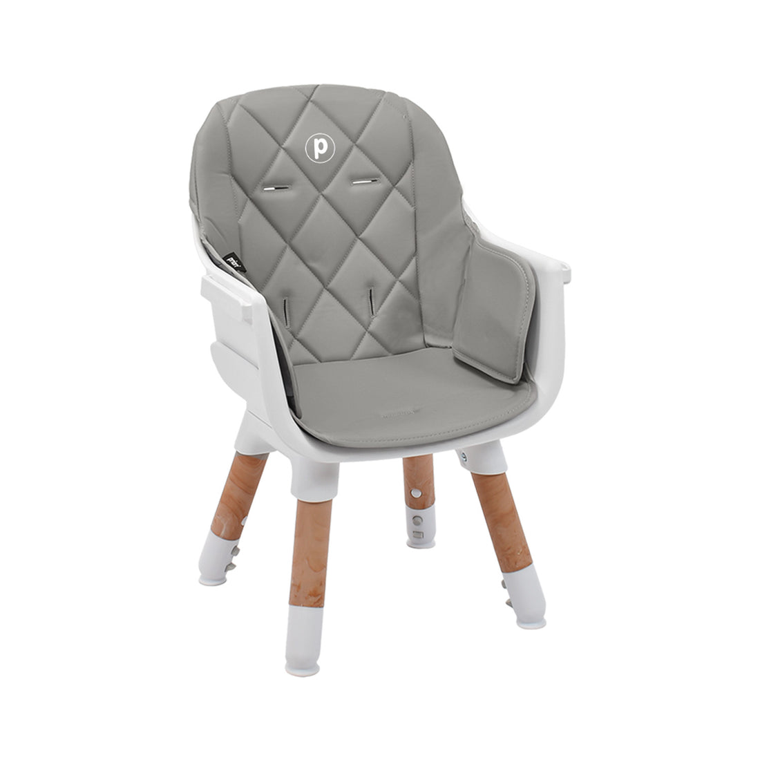 Silla Comedor Bebé 6 en 1 Mila Gris Priori