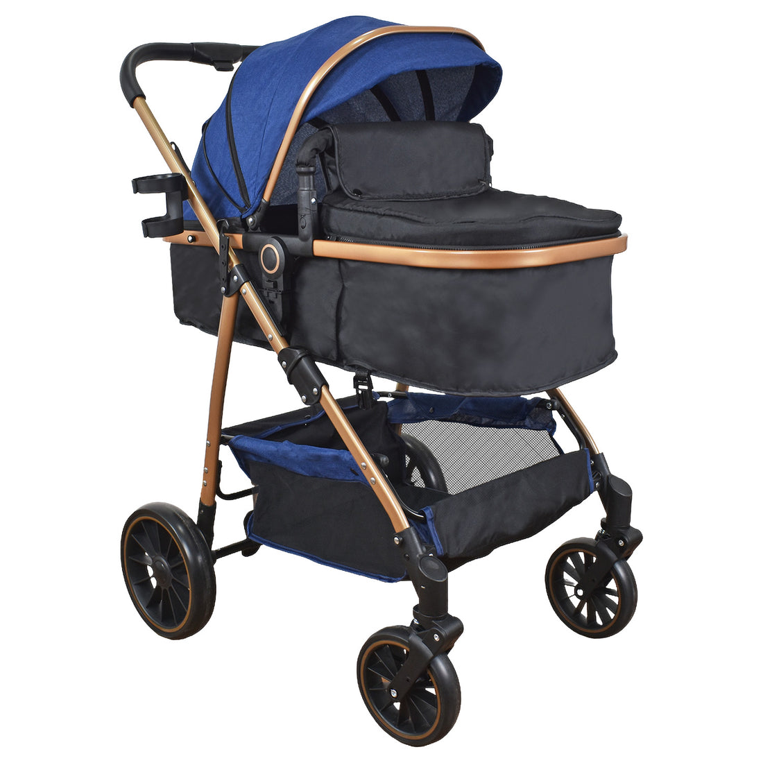 Coche Bebe Travel system Welly Happy Baby Azul