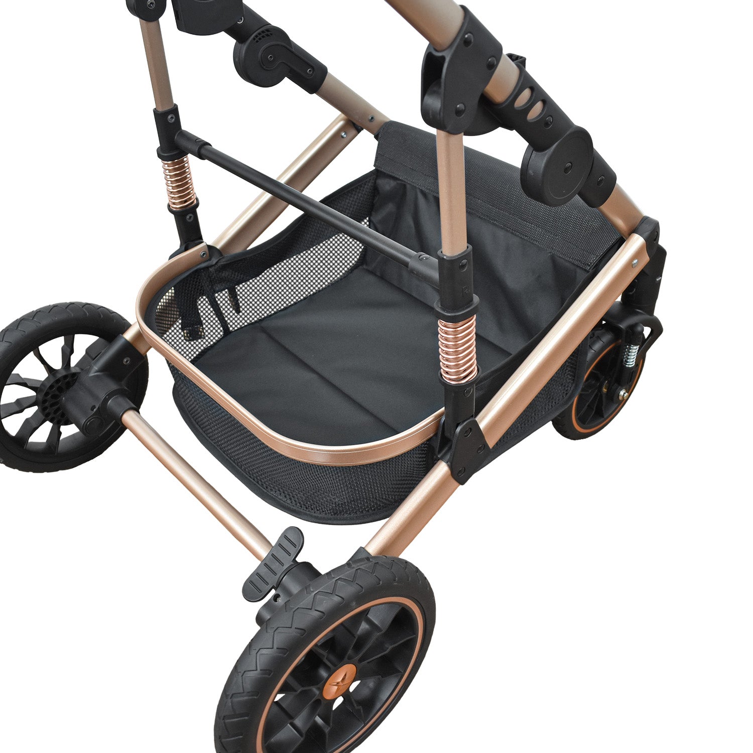 Coche Bebe 4 en 1 Travel System Cris Priori Rosa