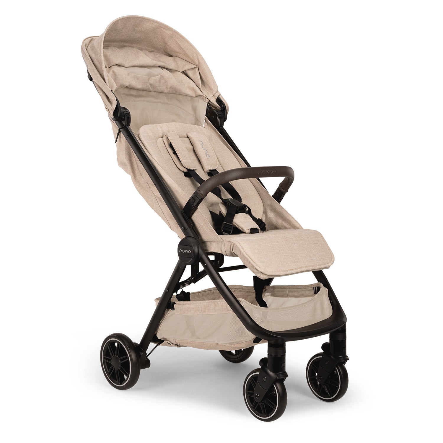 Coche Bebe Nuna Ultracompacto Para Avión TRVL Biscotti