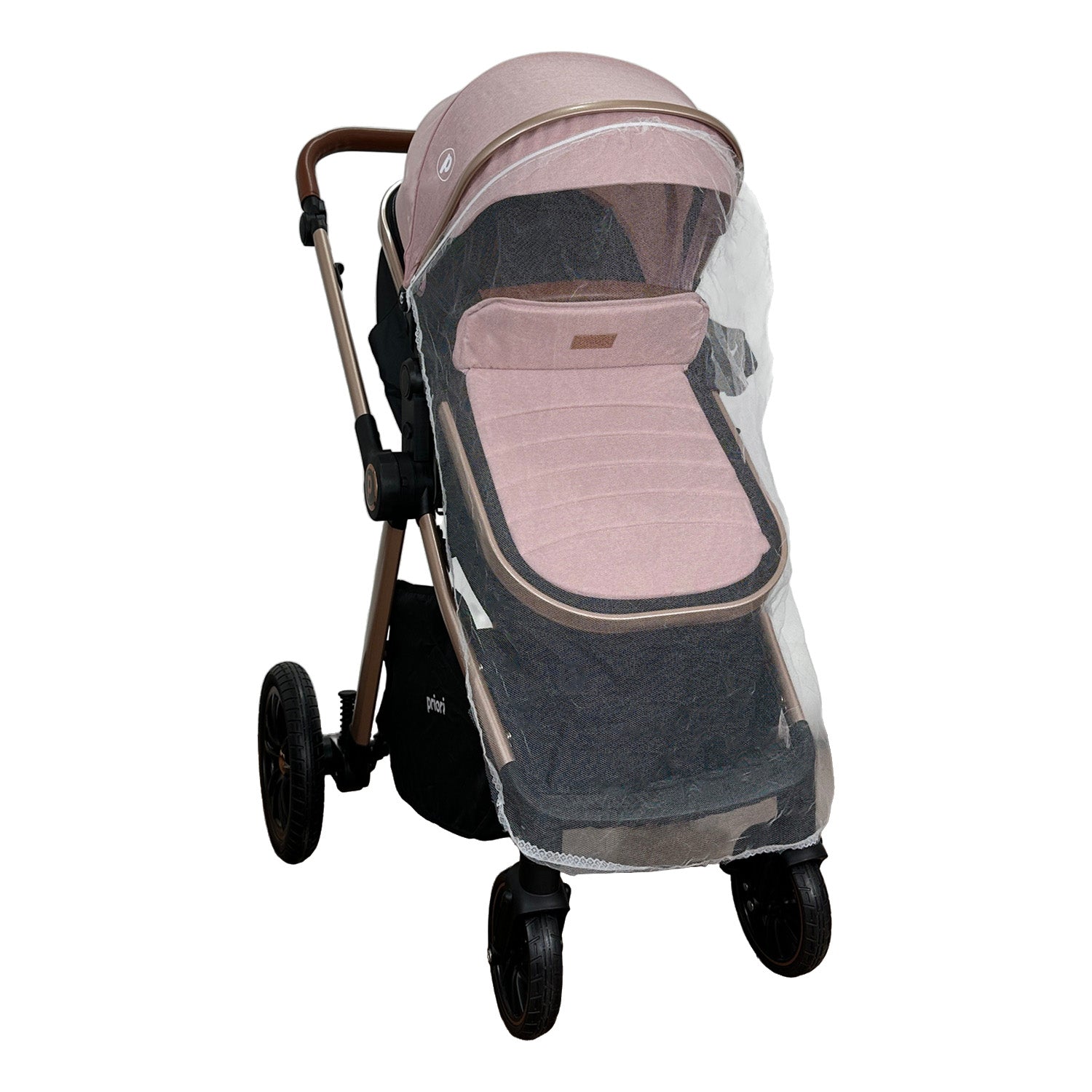 Coche Bebe Travel System Snow Priori Rosa