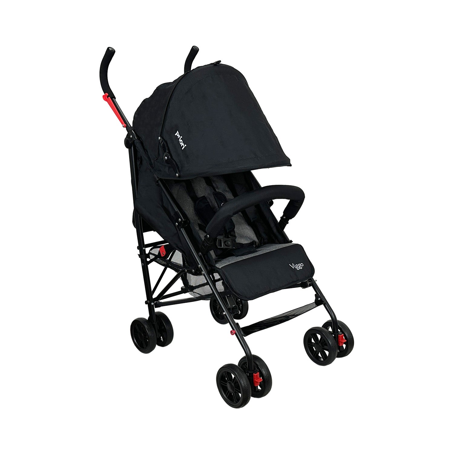 Coche de Paseo Bebé Viggo Priori Negro
