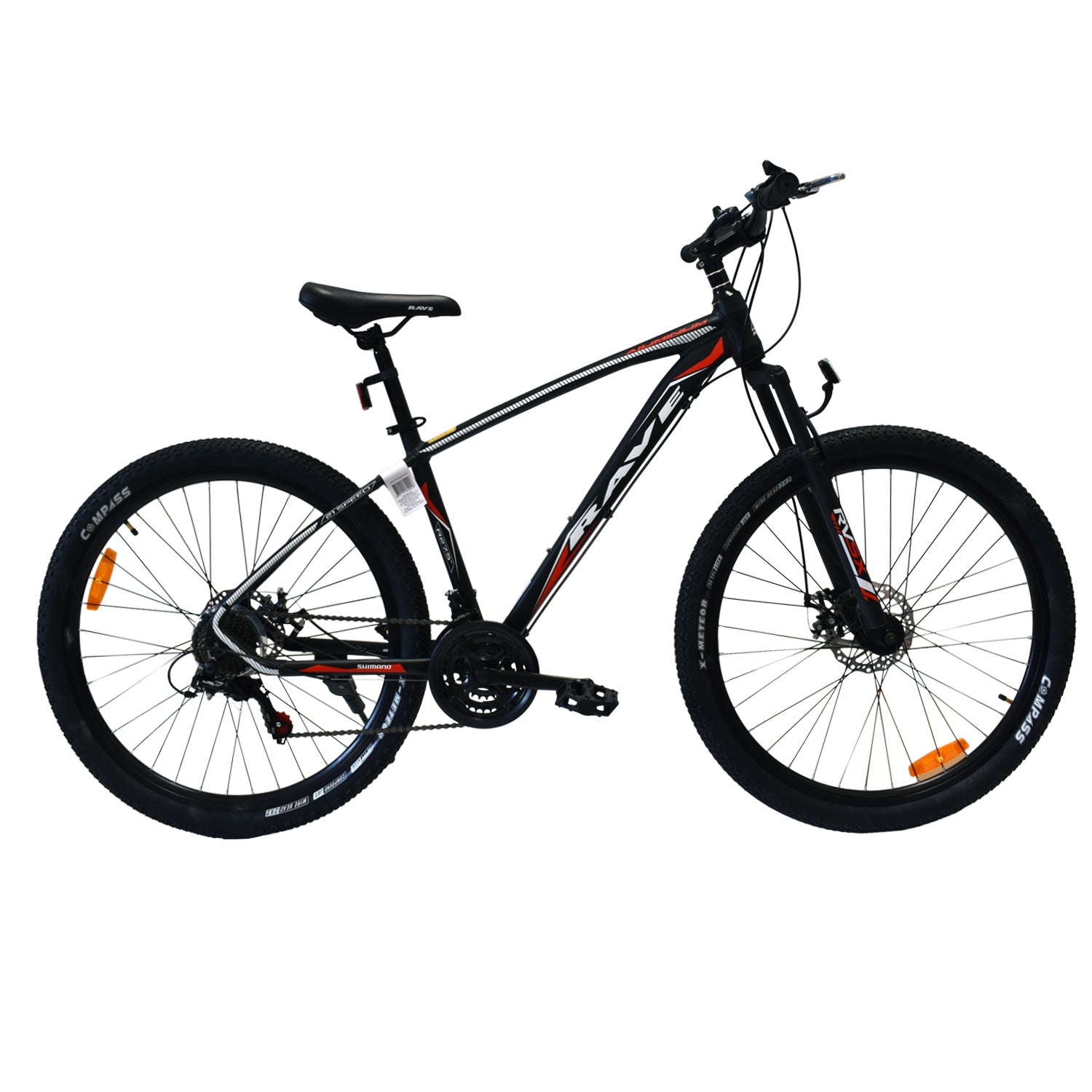 Bicicleta Rave Negro MTB Aro 27.5" de 21 Velocidades