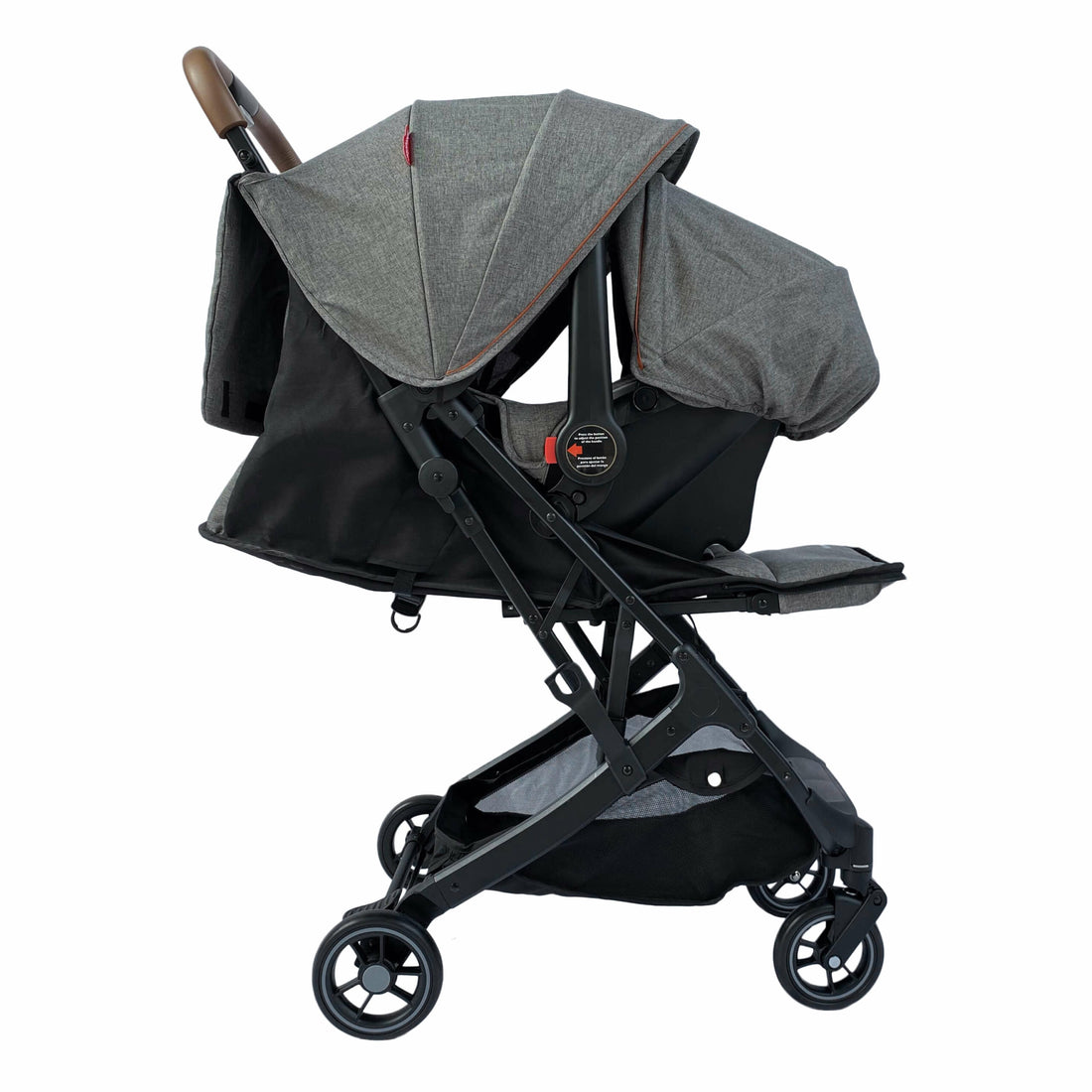 Coche Bebe Fisher Price TS Tipo Maleta Confort Gris