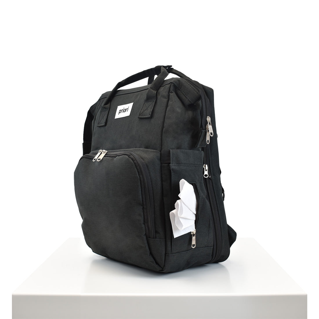 Pañalera Bebe Morral 3 en 1 PS 1001 Priori Negro