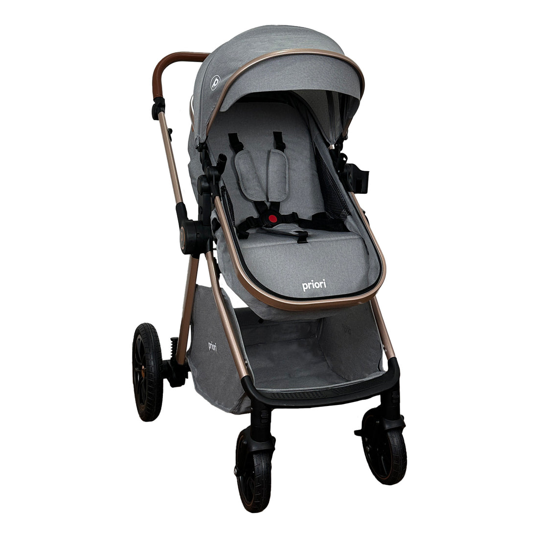 Coche Bebe Travel System Snow Priori Gris