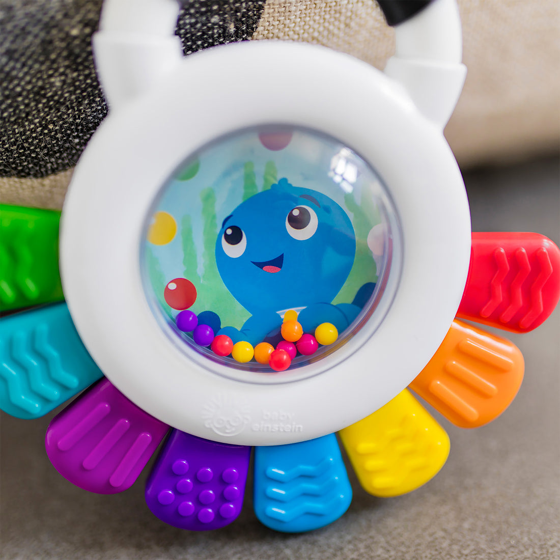 Sonajero y Mordedor Sensorial Pulpo12487  Baby Einstein