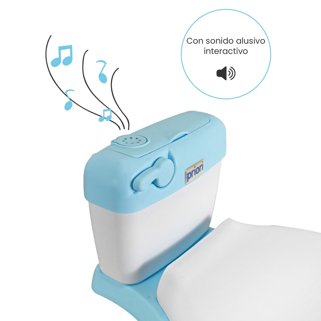 Baño Entrenador Infantil Priori Bari Plus Azul