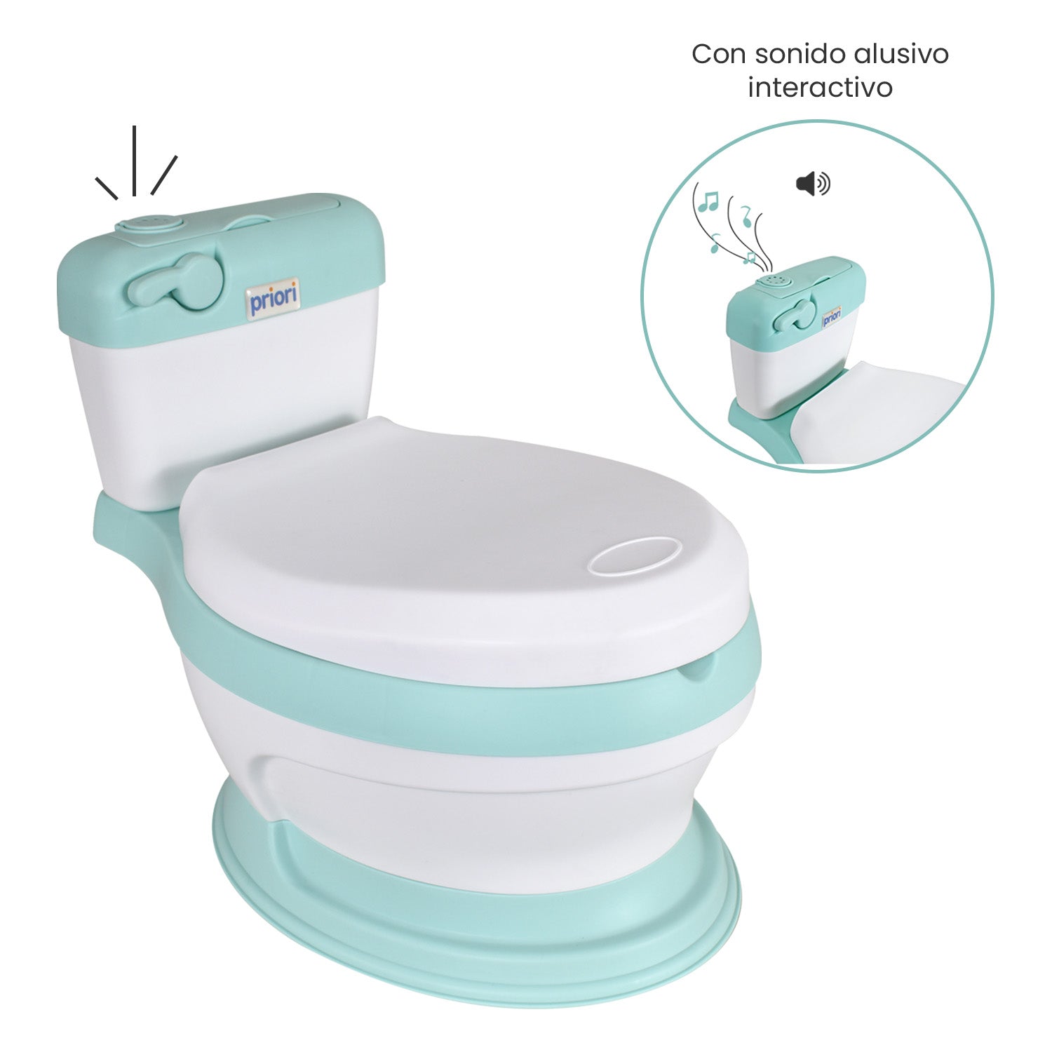 Baño Entrenador Infantil Priori Bari Plus Verde