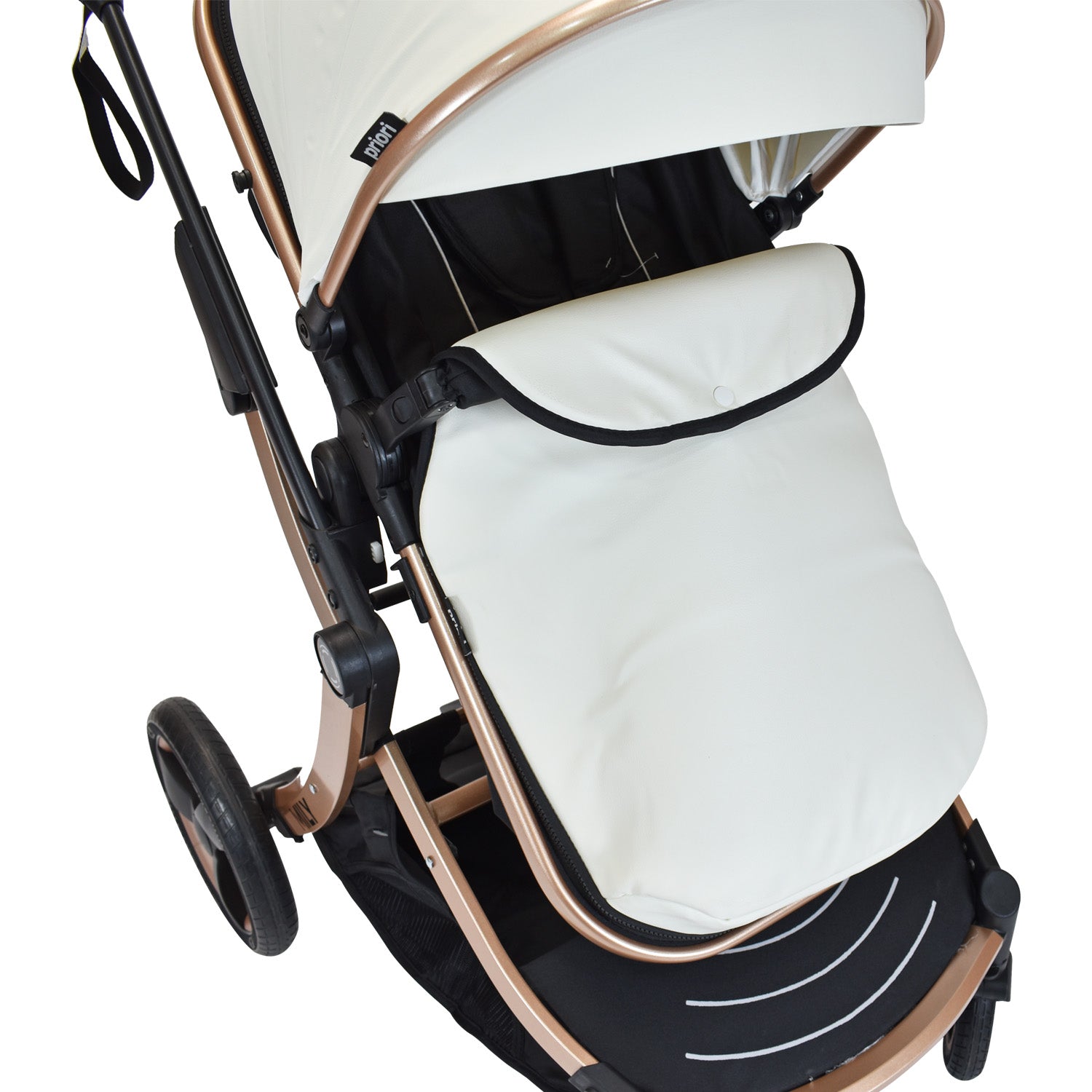 Coche Moises Bebé Mily Cs Blanco Priori