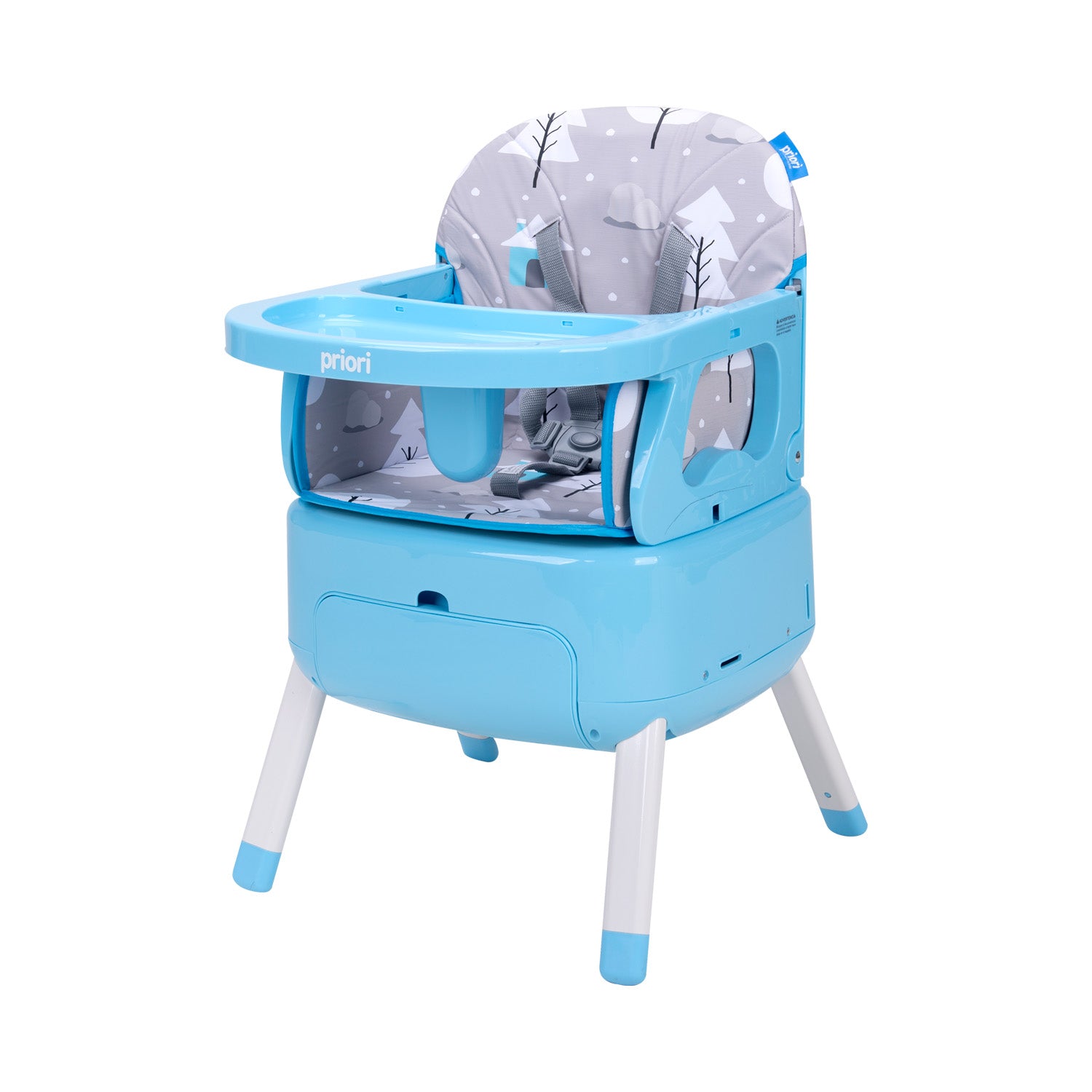 Silla Comedor Bebé 3 en1 Bony Priori Azul