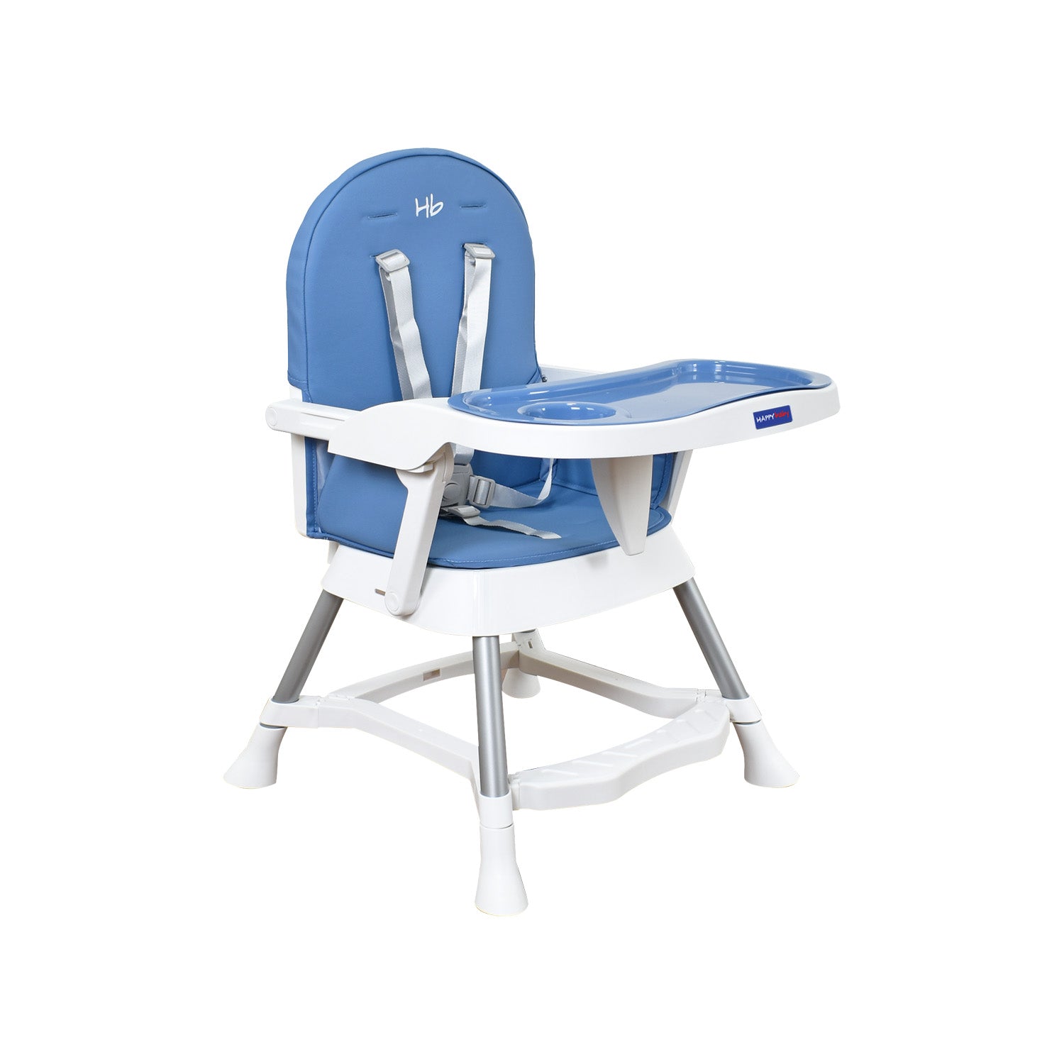 Silla Comedor Bebe Lyra Happy Baby Azul