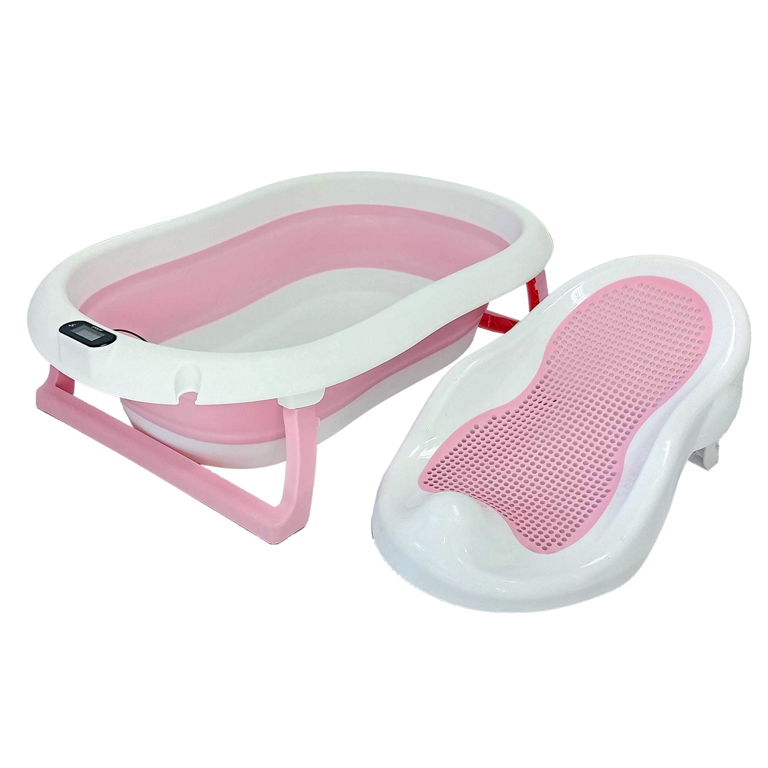 Bañera Bebe Plegable Portatil Ocean Priori Rosa