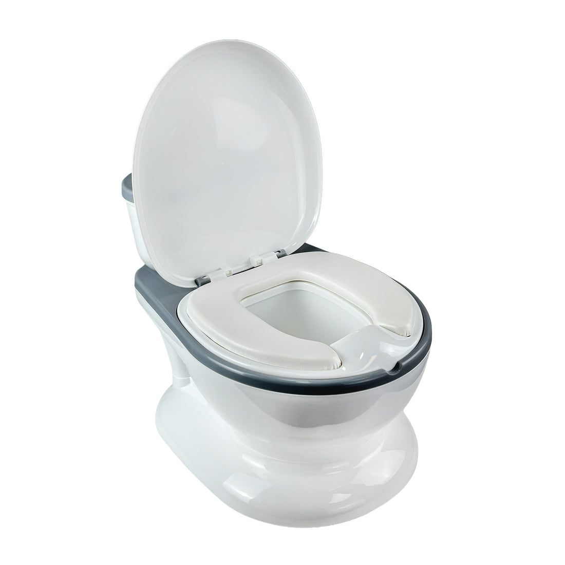 Baño Entrenador Infantil Happy Baby Moana Gris