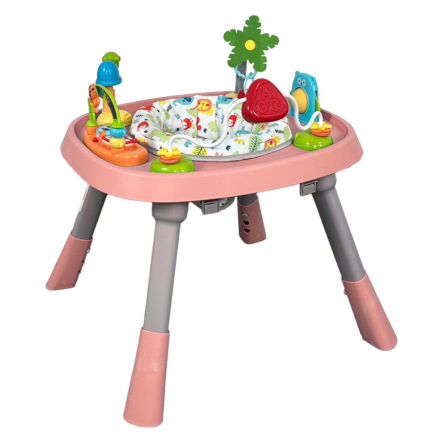 Silla Comedor bebé 12 en 1 con Giro 360 Yae de Priori Rosa