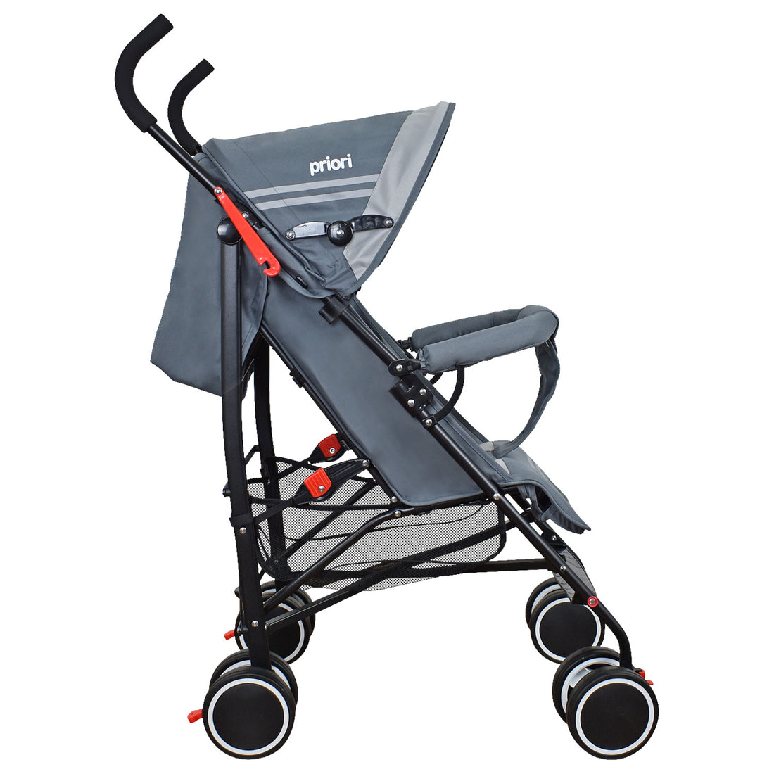 Coche Bebe Paseador Veneto Lyne Priori Gris