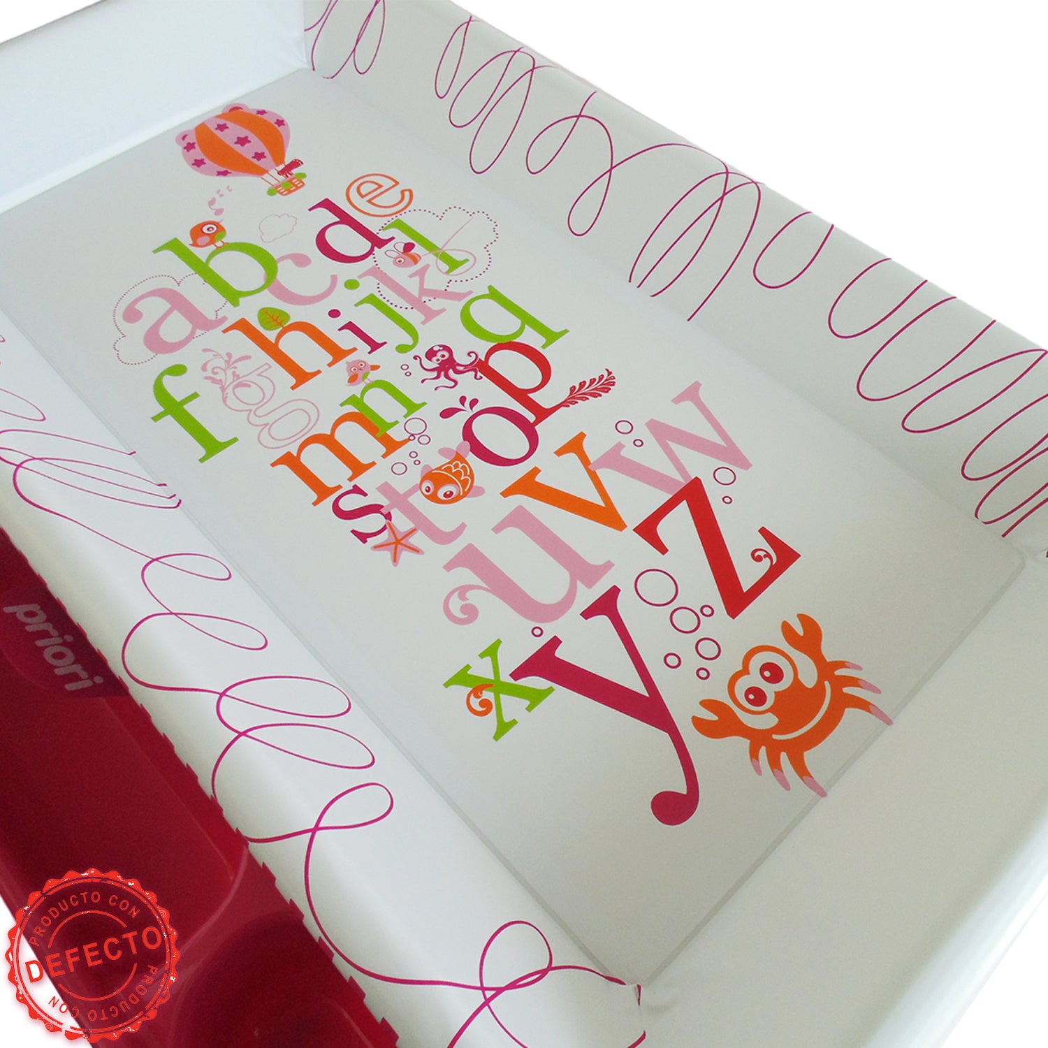 Bañera bebe Priori Rosa PBA-02