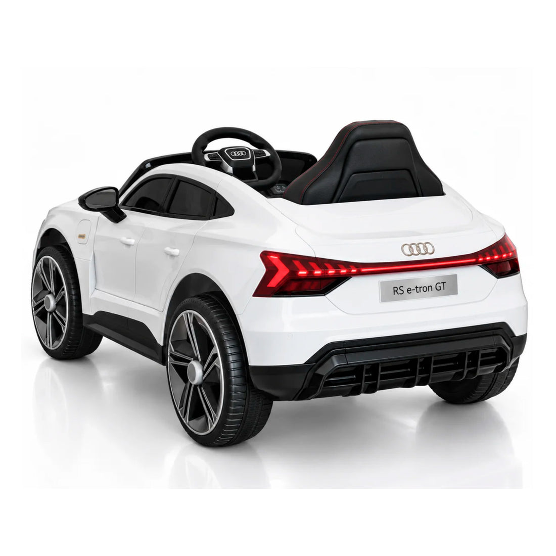 Carro Electrico Niño Niña Montable Gt  BF717 Blanco 6V