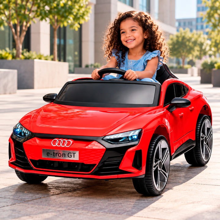 Carro Electrico Niño Niña Montable Gt  BF717 Rojo 6V
