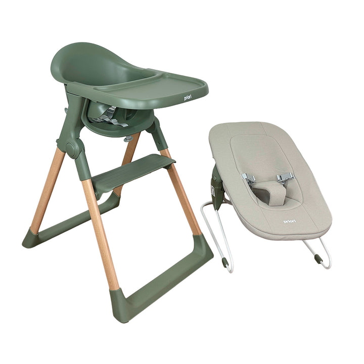 Silla Comedor Bebe Multifuncional Amalfi Priori Verde