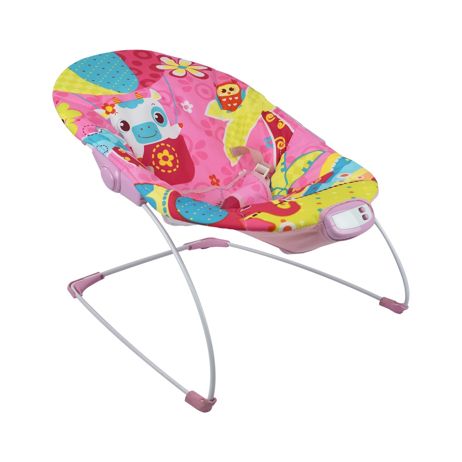 Silla Bouncer Bebé Musical PB2004 Priori Rosa
