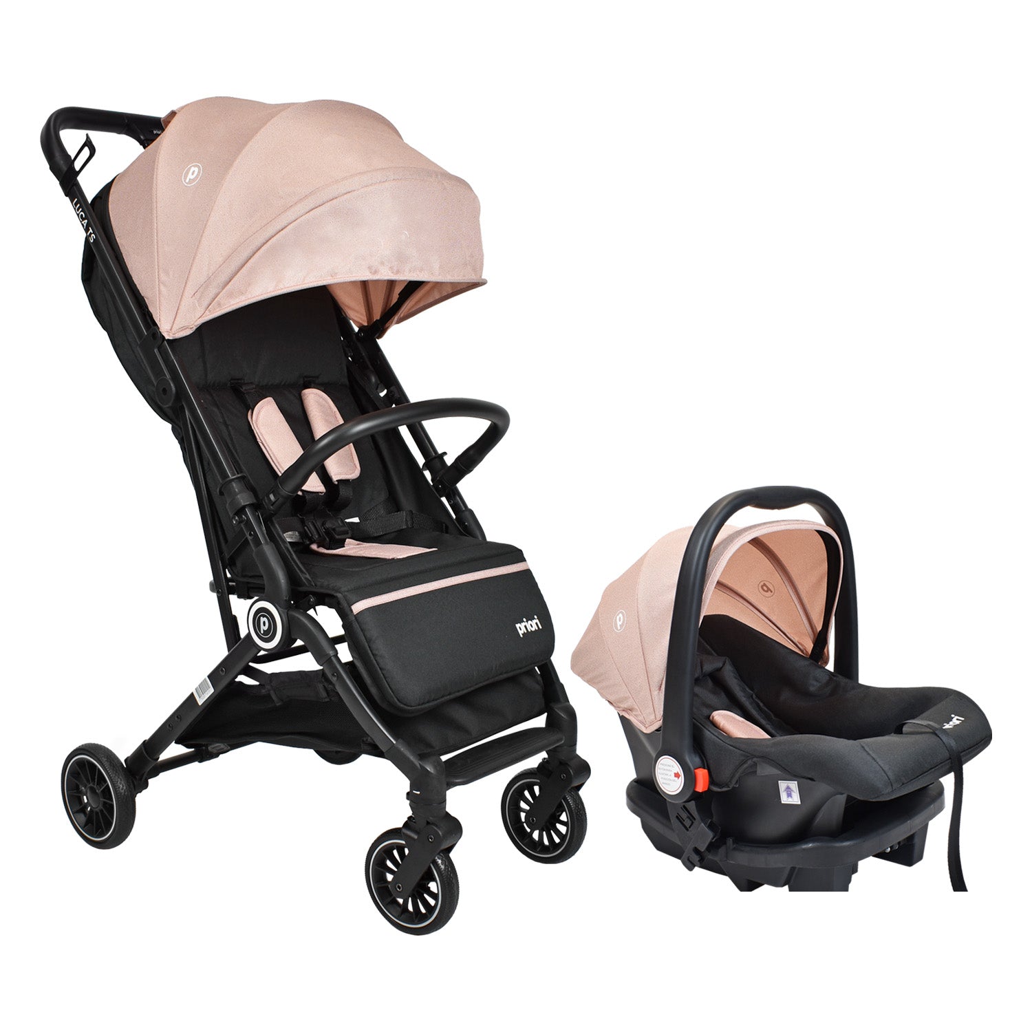 Coche Bebe Luca Ts Priori Rosa