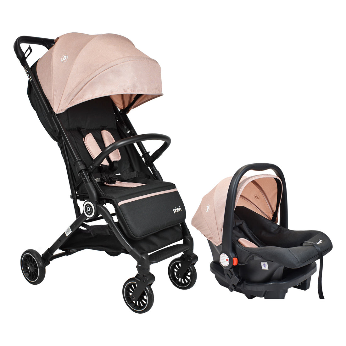 Coche Bebe Luca Ts Priori Rosa