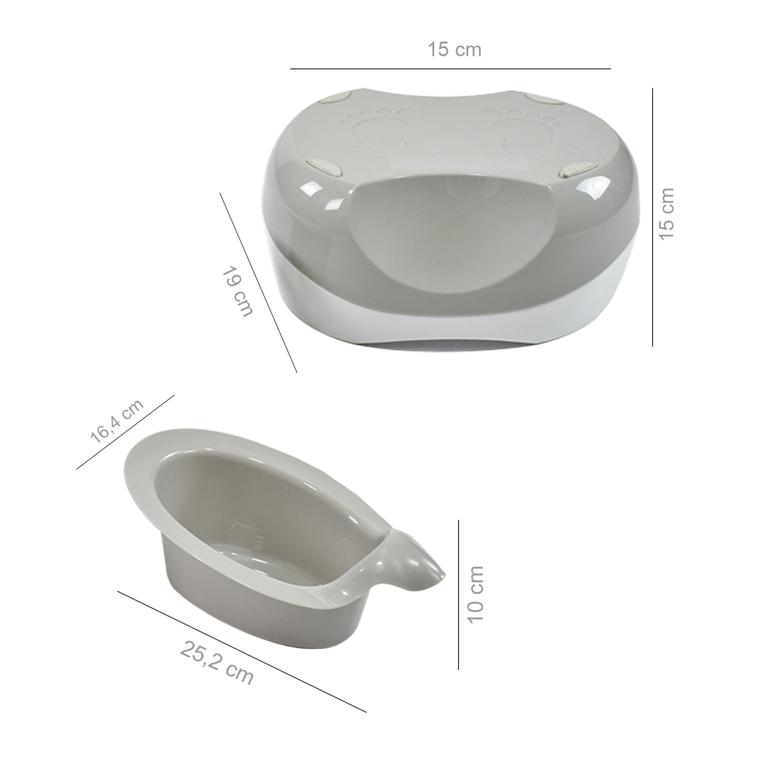 Vasenilla Bebe 3 en 1 Premium Baby Vera Gris