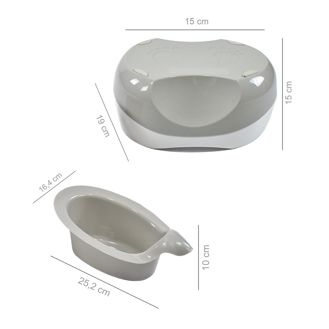 Vasenilla Bebe 3 en 1 Premium Baby Vera Gris