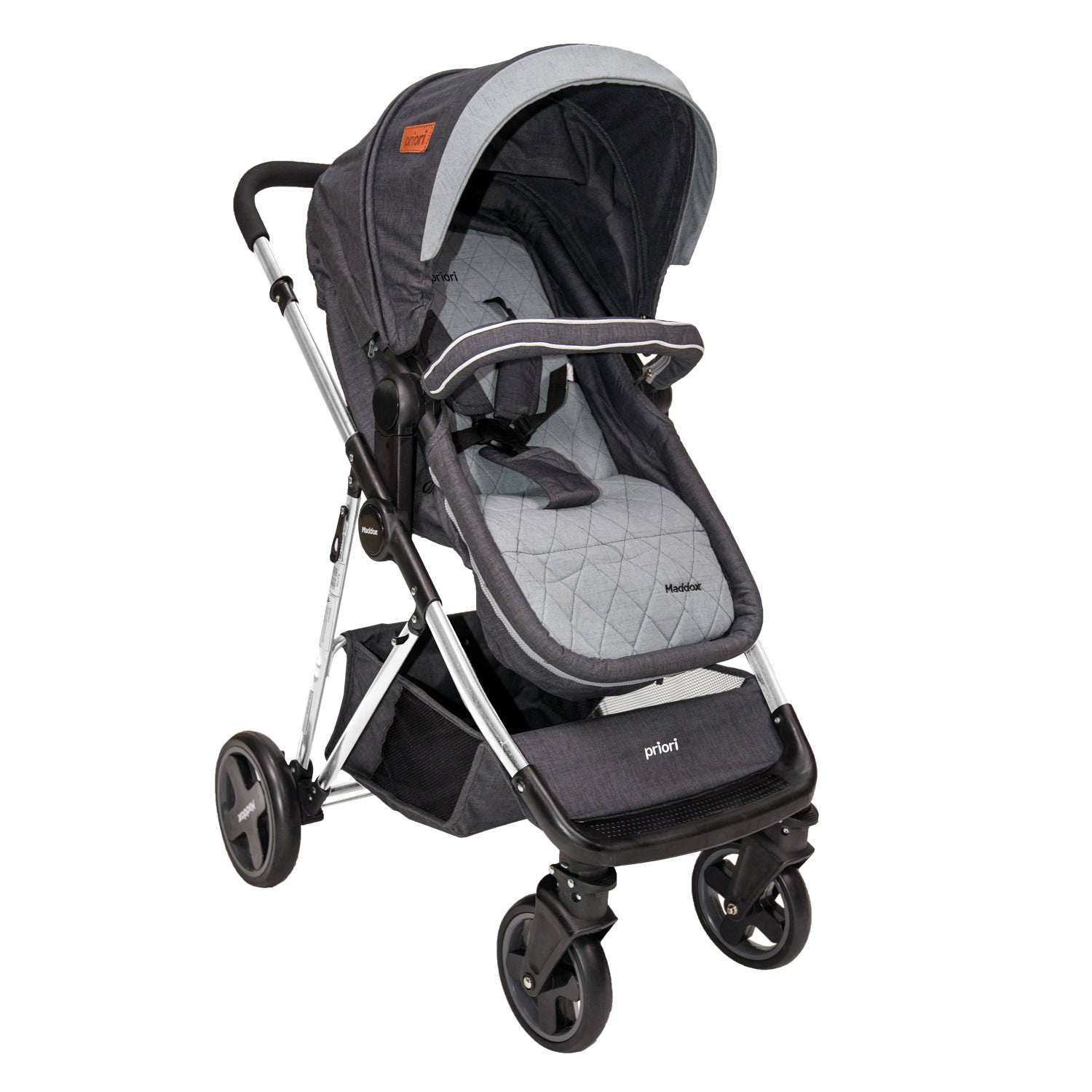 Coche Bebe Maddox 4en1 Priori Negro