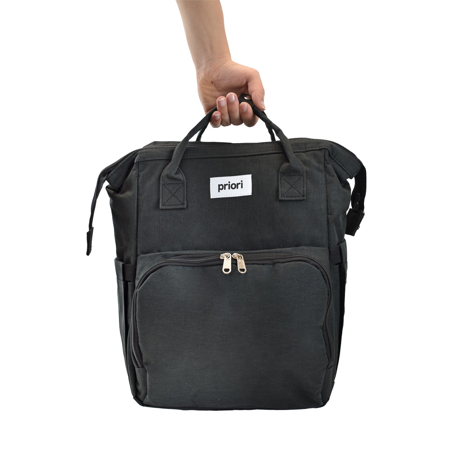 Pañalera Bebe Morral 3 en 1 PS 1001 Priori Negro