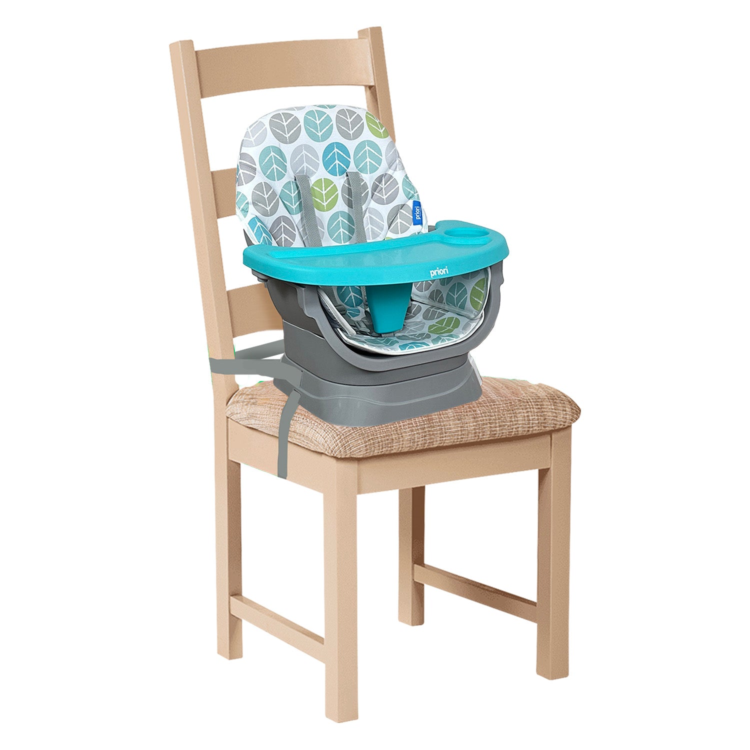 Silla Comedor bebé 12 en 1 con Giro 360 Yae de Priori Azul