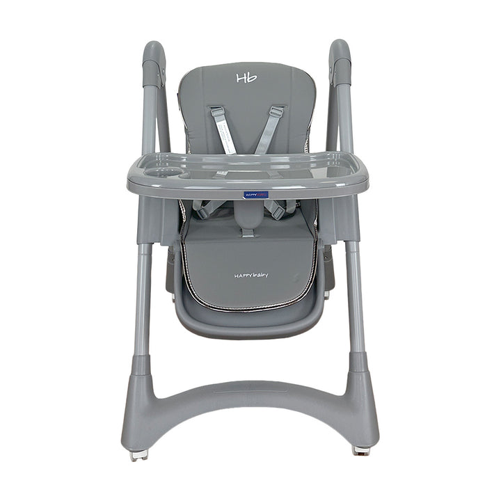 Silla Comedor Bebe Múltiples Posiciones Happy baby Theo Gris