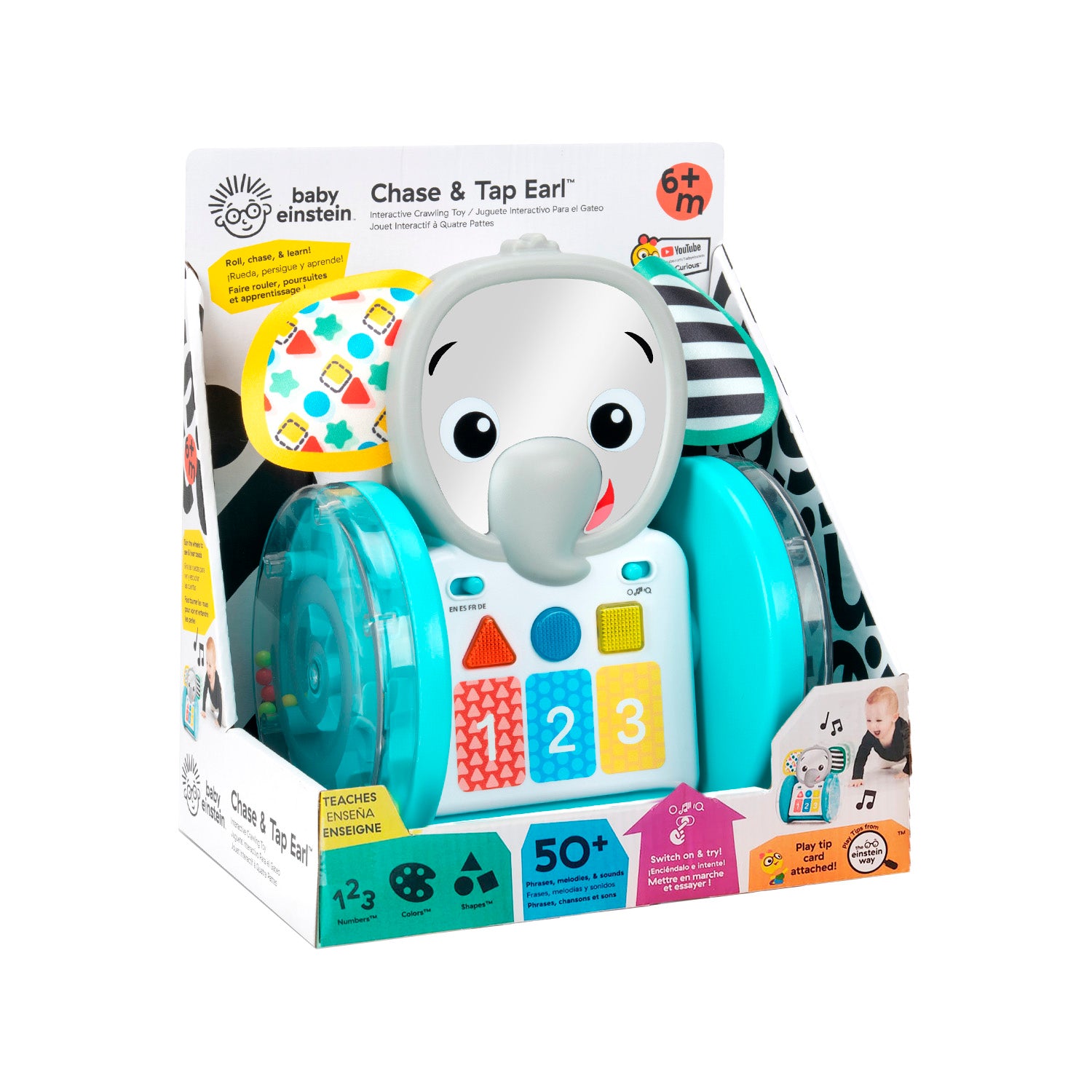 Juguete Para Gatear Baby Einstein Chase & Tap Earl 16923