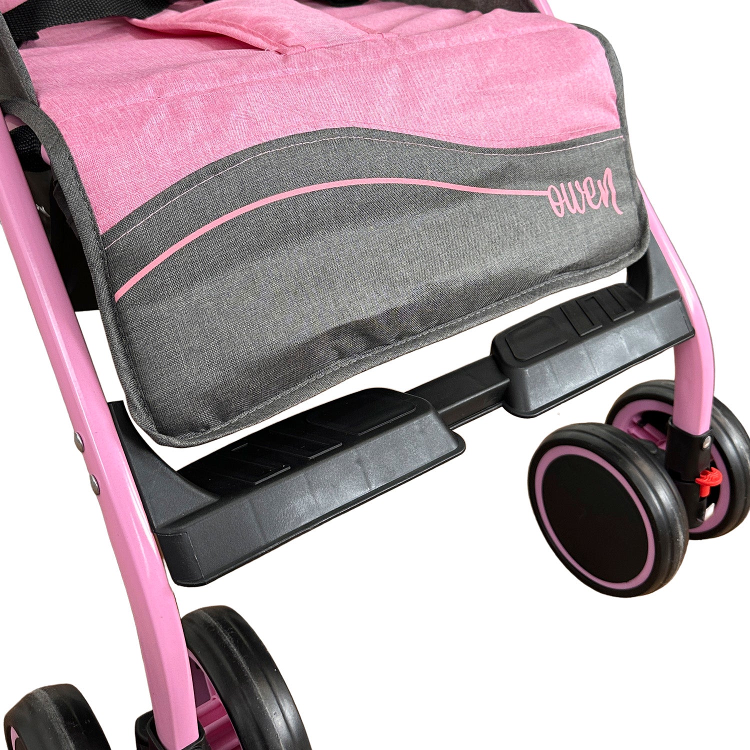 Coche Paseador Owen Happy Baby Rosado